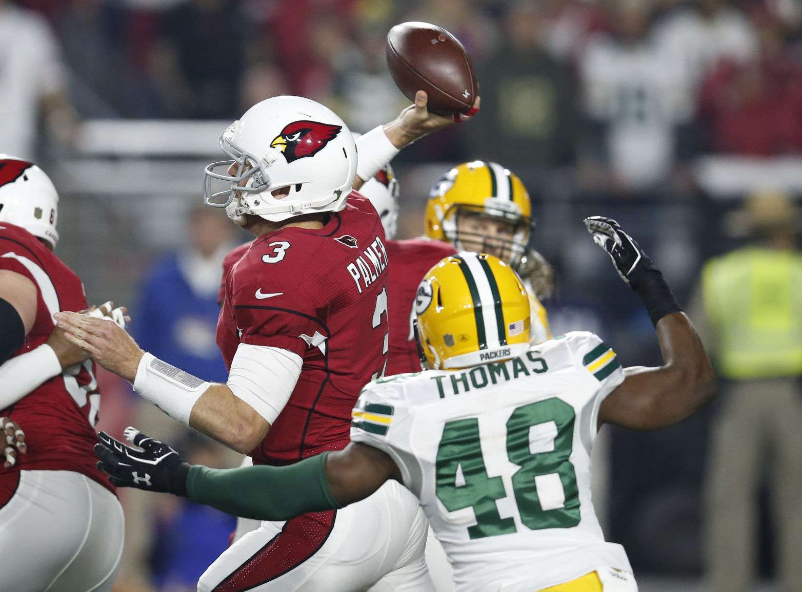 Carson Palmer , Joe Thomas